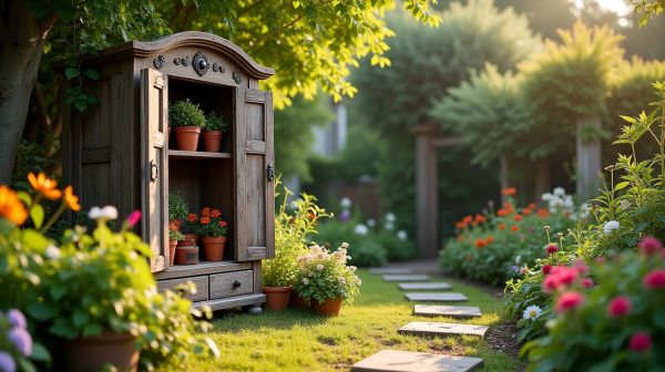 Pourquoi une armoire de jardin devient essentielle pour votre extérieur