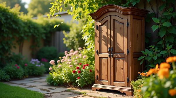 Pourquoi une armoire de jardin devient essentielle pour votre extérieur