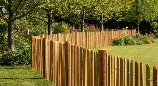 Clôture en ganivelle : la solution naturelle pour délimiter votre jardin